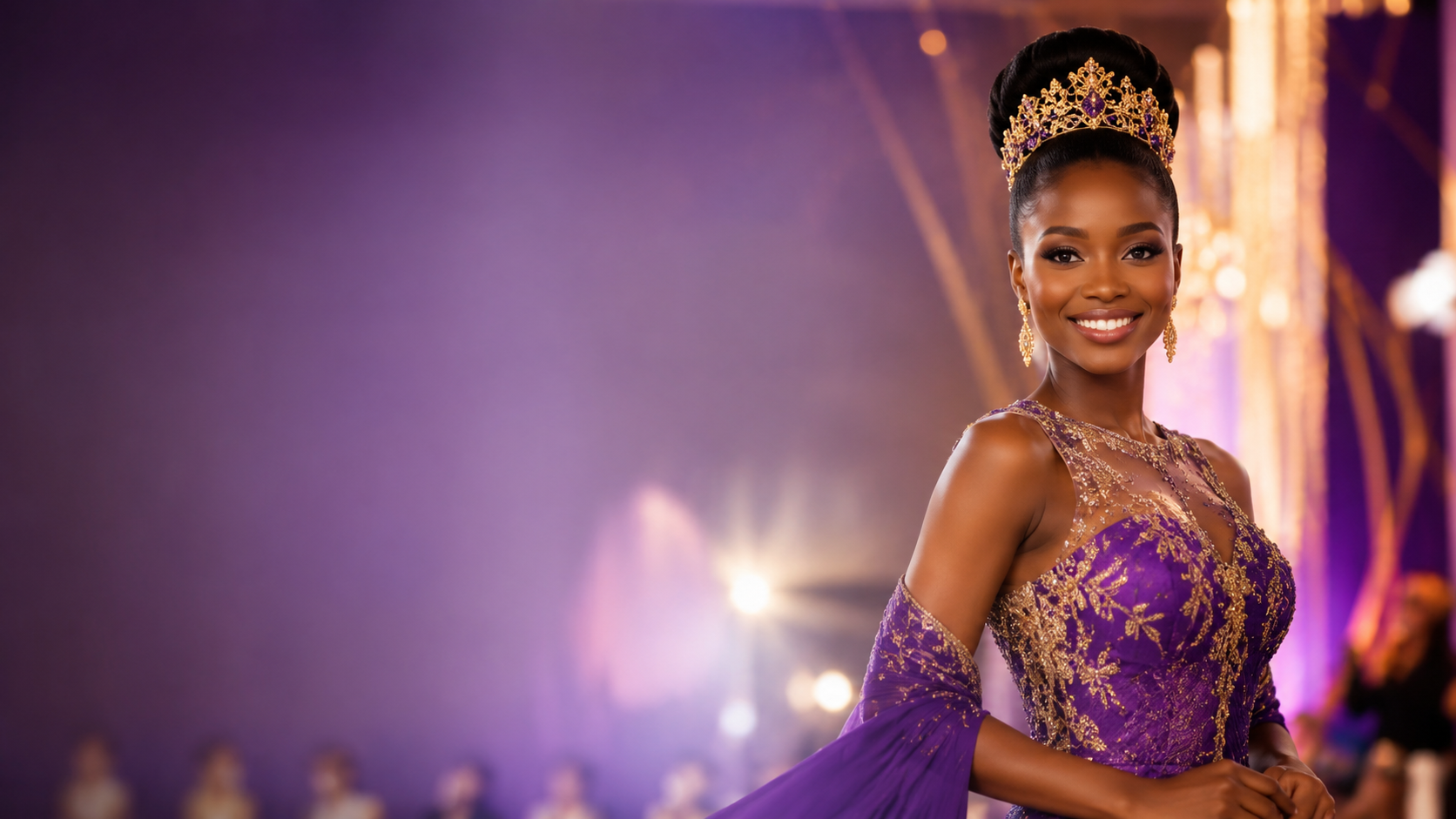 Nigerian beauty pageant voting hero banner — MhisTourist platform